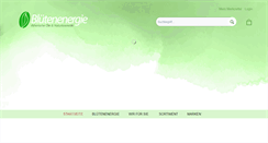 Desktop Screenshot of bluetenenergie.de